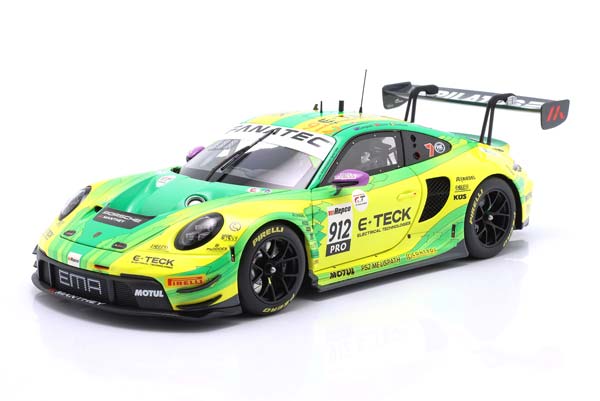 PORSCHE 911 GT3 R #912 WINNER 12H BATHURST 2024 MANTHEY GRELLO / ПОРШЕ 911 ГТ3 ПОБЕДИТЕЛЬ 12 ЧАСОВ БАТЕРСТ MANTHEY ГРЕЛЛО