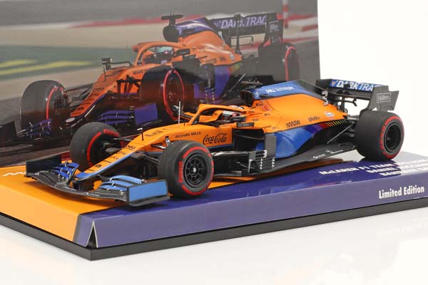 MCLAREN MCL35M #3 7TH BAHRAIN GP FORMULA 1 2021 DANIEL RICCIARDO / МАКЛАРЕН MCL35M 7 МЕСТО ГРАН-ПРИ БАХРЕЙНА ФОРМУЛА-1 ДАНИЛ РИККИАРДО