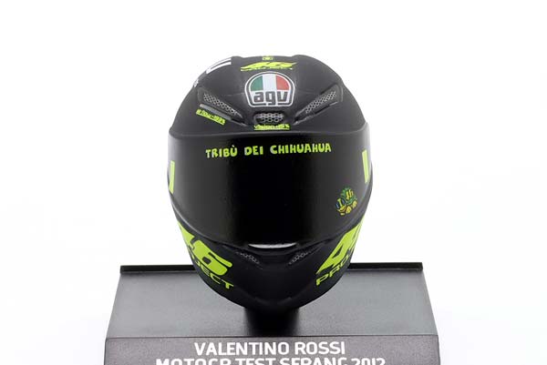VALENTINO ROSSI #46 DUCATI TEAM MOTO GP TEST SEPANG 2012 HELMET / ВАЛЕНТИНО РОССИ ДУКАТИ КОМАНДА МОТО ГРАН-ПРИ ТЕСТ СЕПАНГ ШЛЕМ