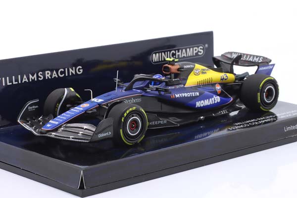 WILLIAMS FW46 #43 MEXICO GP FORMULA 1 2024 FRANCO COLAPINTO / ВИЛЬЯМС FW46 ГРАН-ПРИ МЕКСИКИ ФОРМУЛА-1 ФРАНКО КОЛАПИНТО