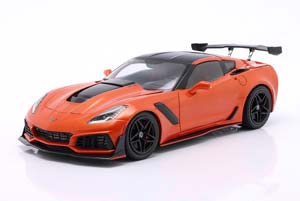 CHEVROLET CORVETTE C7 ZR1 YEAR 2019 ORANGE METALLIC / BLACK / ШЕВРОЛЕ КОРВЕТ C7 ZR1 ОРАНЖЕВЫЙ МЕТАЛЛИК ЧЕРНЫЙ
