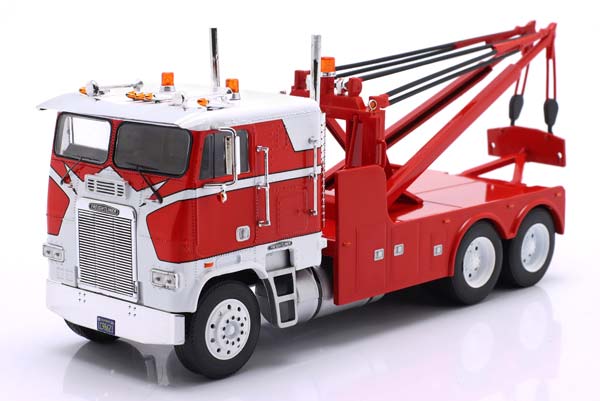 FREIGHTLINER FLA TOW TRUCK YEAR 1987 RED / WHITE / ФРЕЙТЛАЙНЕР ФЛА ЭВАКУАТОР КРАСНЫЙ БЕЛЫЙ