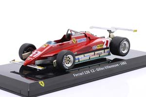 FERRARI 126C2, #27 1982 GILLES VILLENEUVE / ФЕРРАРИ 126C2 ЖИЛЬ ВИЛЬНЕВ