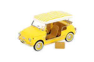 FIAT 500 JOLLY 1965 YELLOW / ФИАТ 500 ДЖОЛЛИ ЖЕЛТЫЙ