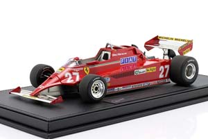 FERRARI 126CK #27 WINNER MONACO GP FORMULA 1 1981 G. VILLENEUVE / ФЕРРАРИ 126CK ПОБЕДИТЕЛЬ МОНАКО ГРАН-ПРИ ФОРМУЛА-1 ВИЛЛЕНЕУВЕ