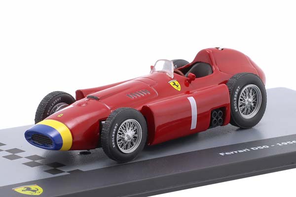 FERRARI D50 #1 FORMULA 1 WORLD CHAMPION 1956 JUAN MANUEL FANGIO / ФЕРРАРИ D50 ФОРМУЛА-1 ЧЕМПИОН МИРА ДЖУАН МАНУЕЛ ФАНГИО