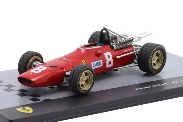 FERRARI 312 #8 FORMULA 1 1967 CHRIS AMON / ФЕРРАРИ 312 ФОРМУЛА-1 ЧРИС АМОН
