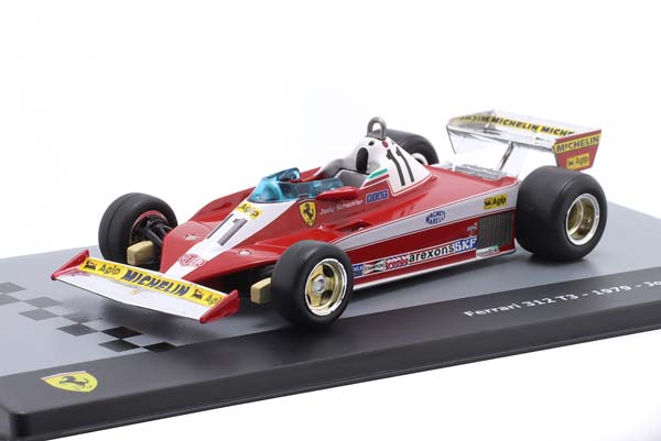 FERRARI 312T3 #11 FORMULA 1 WORLD CHAMPION 1979 JODY SCHECKTER / ФЕРРАРИ 312T3 ФОРМУЛА-1 ЧЕМПИОН МИРА ДЖОДЙ ШЕКТЕР