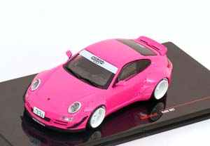 PORSCHE 911 (997) RWB PINK-METALLIC / ПОРШЕ 911 997 RWB ПИНК-МЕТАЛЛИК РОЗОВЫЙ