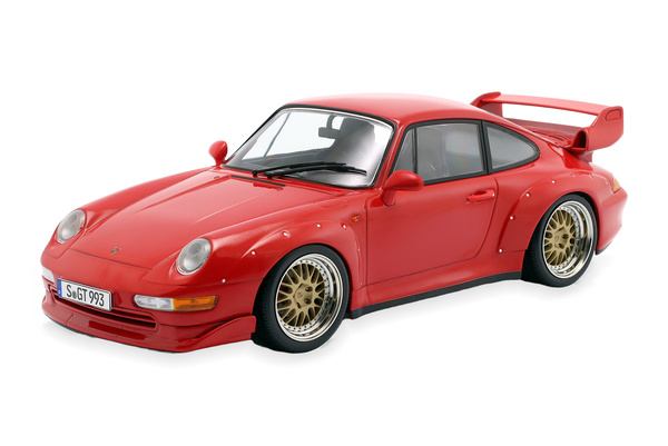 PORSCHE 911 (993) GT2 WITH BBS RIMS 1996 RED / ПОРШЕ 911 993 ГТ2 ББС ДИСКИ КРАСНЫЙ