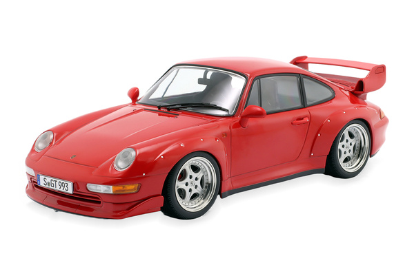 PORSCHE 911 (993) GT2 WITH SPEEDLINE RIMS 1996 RED / ПОРШЕ 911 993 ГТ2 СПИДЛИНЕ ДИСКИ КРАСНЫЙ