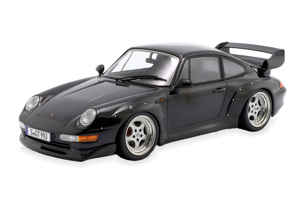PORSCHE 911 (993) GT2 WITH SPEEDLINE RIMS 1996 BLACK / ПОРШЕ 911 993 ГТ2 СПИДЛИНЕ ДИСКИ ЧЕРНЫЙ