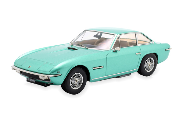 LAMBORGHINI ISLERO S 1969 LIGHTGREEN-METALLIC / ЛАМБОРГИНИ ИСЛЕРО СВЕТЛО-ЗЕЛЕНЫЙ МЕТАЛЛИК