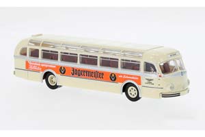 MERCEDES-BENZ O 6600 H REISEBUS GITTELDE, JAGERMEISTER 1951 / МЕРСЕДЕС-БЕНЦ РЕЙСЕБУС ГИТТЕЛДЕ ДЖАГЕРМЕЙСТЕР БЕЖЕВЫЙ