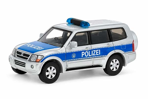 MITSUBISHI PAJERO POLIZEI 2003 ПОЛИЦИЯ / МИЦУБИСИ ПАДЖЕРО ПОЛИЗЕЙ СИНИЙ