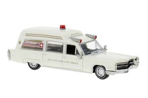 CADILLAC MILLER METEOR AMBULANCE 1966 СКОРАЯ ПОМОЩЬ / КАДИЛЛАК МИЛЛЕР МЕТЕОР СКОРАЯ ПОМОЩЬ БЕЛЫЙ