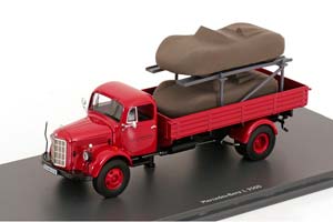 MERCEDES-BENZ L 3500 1960 БОРТОВОЙ / МЕРСЕДЕС-БЕНЦ КРАСНЫЙ