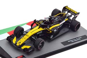 RENAULT F1 КОМАНДА RENAULT R.S.18 #27 (2018) NICO HULKENBERG / РЕНО ФОРМУЛА-1 18 НИКО ХЮЛЬКЕНБЕРГ ЧЕРНЫЙ