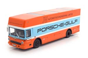 MERCEDES-BENZ O317 PORSCHE RACE TRANSPORTER GULF (1968) / МЕРСЕДЕС-БЕНЦ O317 ПОРШЕ РАКЕ ТРАНСПОРТЕР ГУЛФ