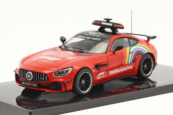 MERCEDES-AMG GT-R SAFETY CAR FORMULA1 2020 TOSCANA GP / МЕРСЕДЕС-АМГ ГТ-Р САФЕТЙ АВТОМОБИЛЬ FORMULA1 ТОСКАНА ГРАН-ПРИ КРАСНЫЙ