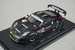 NISSAN XANAVI NISMO Z SUPER GT 500 TEST CAR #23 (2006) / НИССАН КСАНАВИ НИСМО СУПЕР ГТ 500 ТЕСТОВЫЙ АВТОМОБИЛЬ ЧЕРНЫЙ