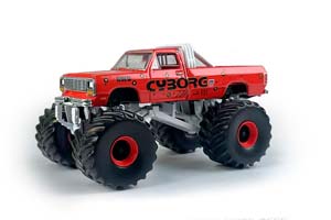 DODGE RAM D250 MONSTER TRUCK CYBORG BIGFOOT 1990 / ДОДЖ РАМ D250 МОНСТЕР ГРУЗОВИК КЙБОРГ БИГФУТ