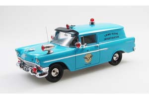 CHEVROLET 150 (PANEL VAN) 1956 ПОЛИЦИЯ / ШЕВРОЛЕ 150 ФУРГОН ГОЛУБОЙ