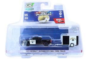 CHEVROLET SILVERADO ПИКАП CALIFORNIA HIGHWAY PATROL С ГРУЗОВЫМ ПРИЦЕПОМ 2023 ПОЛИЦИЯ / ШЕВРОЛЕ СИЛВЕРАДО КАЛИФОРНИЯ ХИГХВАЙ ПАТРОЛ