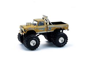 FORD F-250 MONSTER TRUCK BIGFOOT #1 50TH ANNIVERSARY 1979 ЗОЛОТОЙ / ФОРД F-250 МОНСТЕР ГРУЗОВИК БИГФУТ 50TH ЮБИЛЕЙНЫЙ ЗОЛОТОЙ