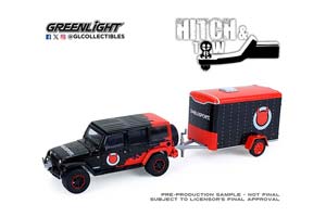 JEEP WRANGLER UNLIMITED 4X4 С МАЛЫМ ПРИЦЕПОМ DIABLO SPORT 2012 / ДЖИП ВРАНГЛЕР УНЛИМИТЕД 4X4 ДИАБЛО СПОРТ ЧЕРНЫЙ
