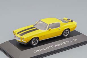 CHEVROLET CAMARO Z/28 1970 / ШЕВРОЛЕ КАМАРО Z/28 ЖЕЛТЫЙ