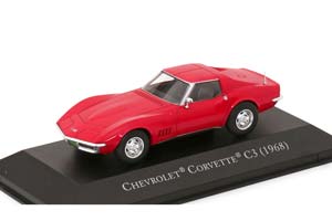 CHEVROLET CORVETTE C3 1968 / ШЕВРОЛЕ КОРВЕТ C3 КРАСНЫЙ
