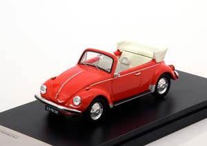 VOLKSWAGEN SUPER BEETLE CONVERTIBLE 1973 RED / ФОЛЬКСВАГЕН СУПЕР БИТЛЕ КАБРИОЛЕТ КРАСНЫЙ