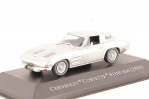 CHEVROLET CORVETTE Z06 STING RAY 1963 / ШЕВРОЛЕ КОРВЕТ Z06 СТИНГ РЕЙ СЕРЕБРИСТЫЙ