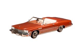 BUICK LESABRE CUSTOM CONVERTIBLE (ОТКРЫТЫЙ) 1975 О- (BITTERSWEET METALLIC) / БЬЮИК ЛЕСАБРЕ КУСТОМ КАБРИОЛЕТ БИТТЕРСВИТ МЕТАЛЛИК КОРИЧНЕВЫЙ