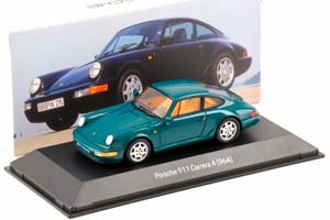 PORSCHE 911 CARRERA 4 (964) 1989 (AMAZON GREEN) / ПОРШЕ 911 КАРРЕРА 4 964 АМАЗОН ЗЕЛЕНЫЙ