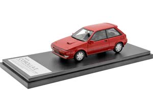 TOYOTA COROLLA II RETRA GP TURBO SPORTS PACKAGE 1986 / ТОЙОТА КОРОЛЛА 2 РЕТРА ГРАН-ПРИ ТУРБО СПОРЦ ПАКЕТ КРАСНЫЙ