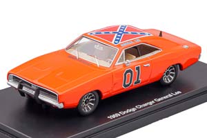 DODGE CHARGER (GENERAL LEE) 1969 (ИЗ К/Ф ДЮКИ ИЗ ХАЗЗАРДА) / ДОДЖ ЧАРГЕР ГЕНЕРАЛ ЛИ ОРАНЖЕВЫЙ