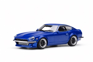 NISSAN FAIRLADY Z (S30) ”AKUMA NO Z” (WANGAN MIDNIGHT COMIC #4) / НИССАН ФЭРЛЕДИ S30 АКУМА ВАНГАН МИДНИГХТ КОМИК СИНИЙ