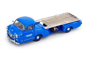 MERCEDES-BENZ RENNTRANSPORTER (BLUE WONDER) 1954 / МЕРСЕДЕС-БЕНЦ РЕННТРАНСПОРТЕР СИНИЙ ВОНДЕР