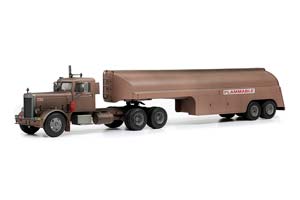 PETERBILT 281 СЕДЕЛЬНЯЫЙ ТЯГАЧ С ПОЛУПРИЦЕПОМ-ЦИСТЕРНОЙ 1955 (ИЗ ФИЛЬМА ДУЭЛЬ 1971 ДЕБЮТ СТИВЕНА СПИЛБЕРГА) / ПЕТЕРБИЛТ 281