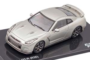 NISSAN GT-R (R35) 2012 ИЗ К/Ф ФОРСАЖ (FAST & FURIOUS) / НИССАН ГТ-Р R35 ФАСТ ФУРИОУС СЕРЕБРИСТЫЙ
