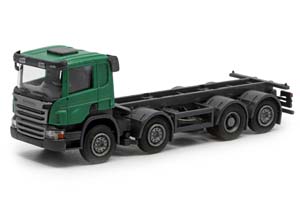 SCANIA P 8Х4 КОНТЕЙНЕРОВОЗ / СКАНИА 8 4 ЗЕЛЕНЫЙ
