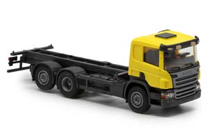 SCANIA P 6Х2 КОНТЕЙНЕРОВОЗ / СКАНИА 6 2 ЖЕЛТЫЙ