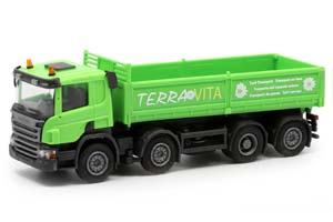 SCANIA P 8Х2 САМОСВАЛ TERRA VITA / СКАНИА 8 2 ТЕРРА ВИТА ЗЕЛЕНЫЙ