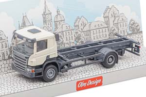 SCANIA P 4Х2 КОНТЕЙНЕРОВОЗ / СКАНИА 4 2 БЕЛЫЙ