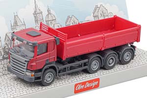SCANIA P 8Х2/4 САМОСВАЛ / СКАНИА 8 2/4 КРАСНЫЙ