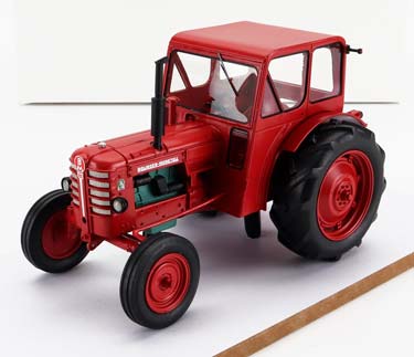 VOLVO BM350 БОКСЕР ТРАКТОР, ЗАКРЫТЫЙ, 1951 / ВОЛЬВО BM350 КРАСНЫЙ