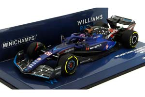 WILLIAMS F1 FW45 #23 КОМАНДА WILLIAMS RACING GULF ГРАН-ПРИ США 2023 АЛЕКСАНДР АЛБОН / ВИЛЬЯМС ФОРМУЛА-1 FW45 ГУЛФ СИНИЙ