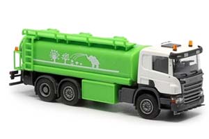 SCANIA P124.860 АВТОЦИСТЕРНА 3Х ОСНЫЙ 1988 / СКАНИА P124 860 3 БЕЛЫЙ